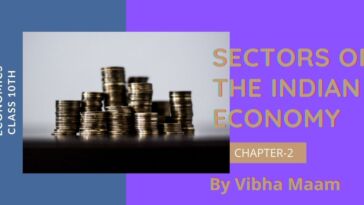 chapter 2 notes, class 10 chapter 2 notes, class 10 notes, sectors of the Indian Economy, sectors of the Indian Economy notes, notes by vibha maam, nots by vibha mam, eco notes, economics notes, sst notes, vibha maam